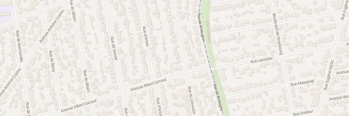 Plan du 78 Rue du Limousin à Tremblay-en-France