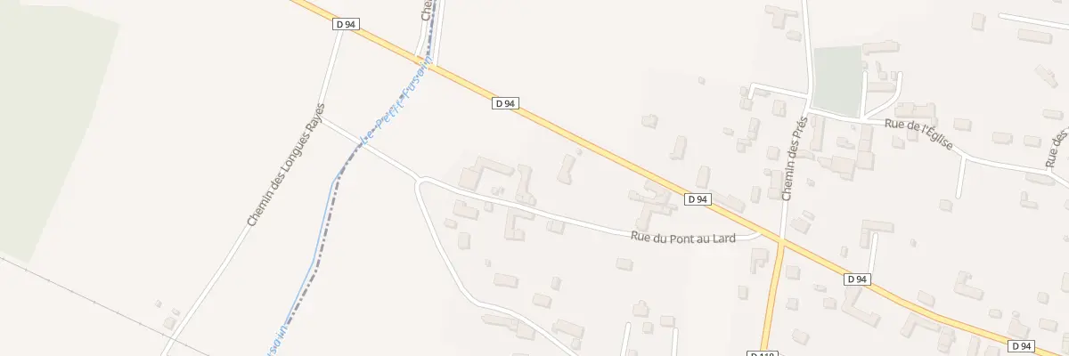 Plan du 6 Rue du Pont au Lard à Mignerette