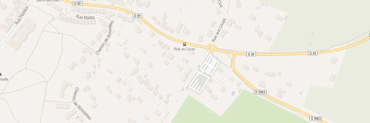 Plan du 1 Rue des Parcelles à Boissise-la-Bertrand