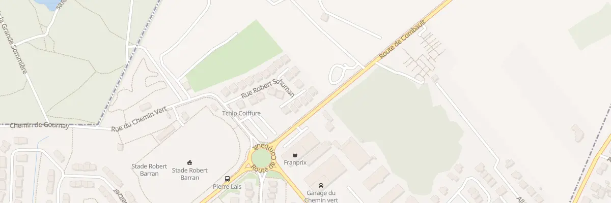 Plan du 18 Rue Robert Schuman à La Queue-en-Brie
