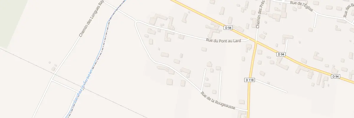 Plan du 10 Rue de le Rougeausse à Mignerette