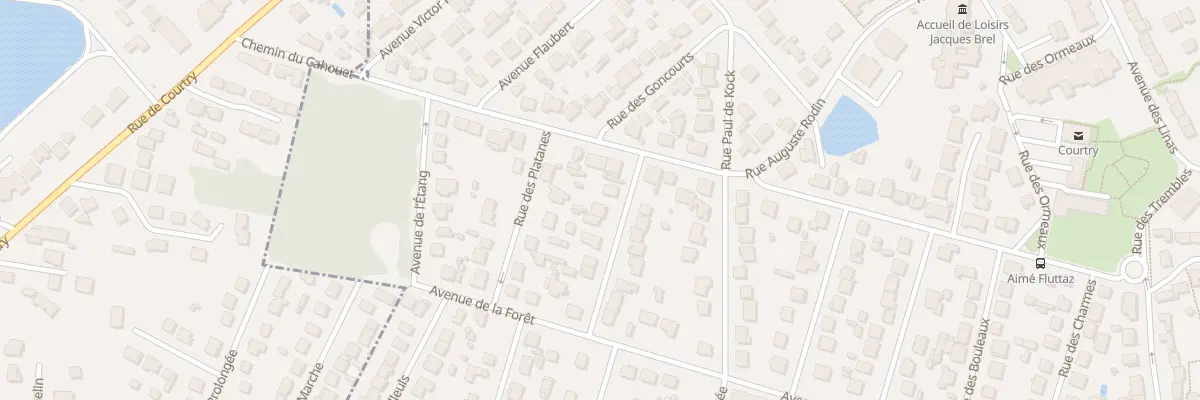 Plan du 13 Rue des Noyers à Courtry