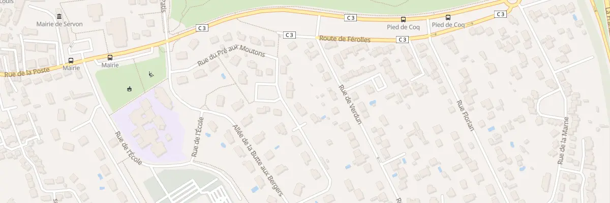Plan du 19 Rue du Pre aux Moutons à Servon