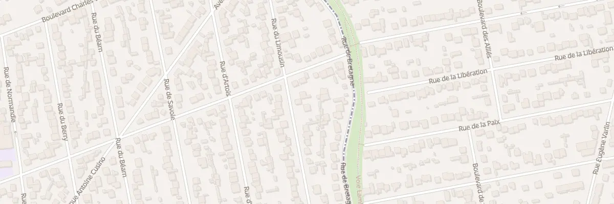 Plan du 29 Rue du Limousin à Tremblay-en-France