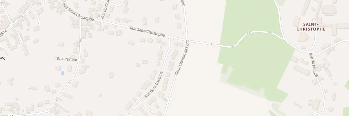 Plan du 40 Rue de la Garenne à Fleurines