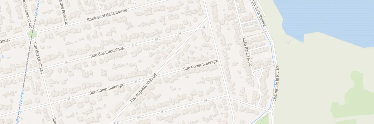Plan du 12 Rue Roger Salengro à Champs-sur-Marne