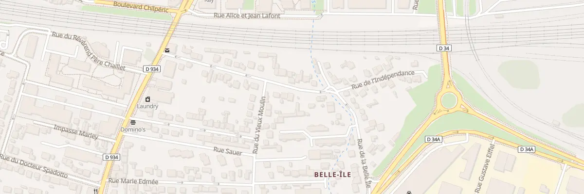 Plan du 26 Rue de la Belle Ile à Chelles
