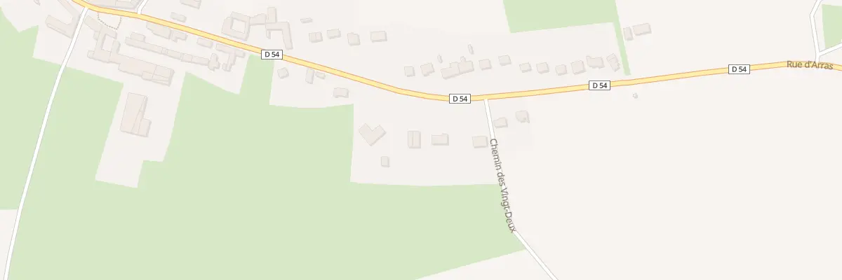 Plan du 56 Rue d’Arras à Hermaville