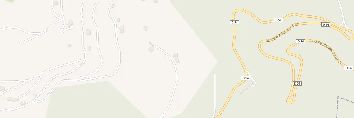 Plan du 3300 Rte d’Arles sur Tech à Montferrer