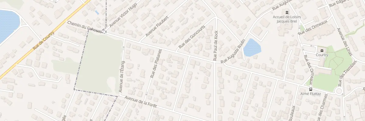 Plan du 17 Rue des Noyers à Courtry