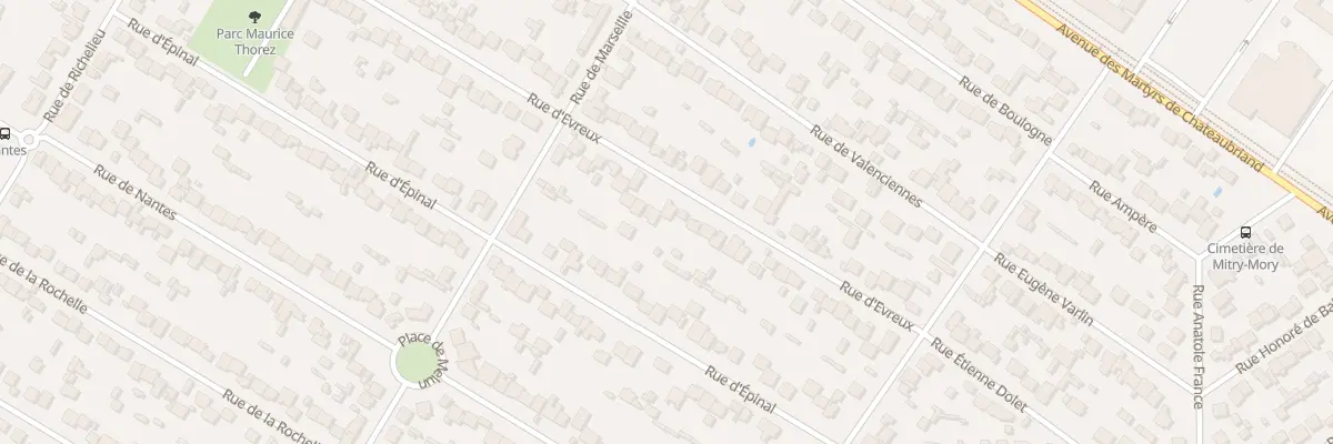 Plan du 37 Rue d’Evreux à Mitry-Mory