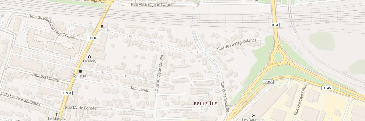 Plan du 26B Rue de la Belle Ile à Chelles