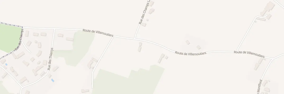 Plan du 105 Rte de Villemoutiers à Saint-Maurice-sur-Fessard