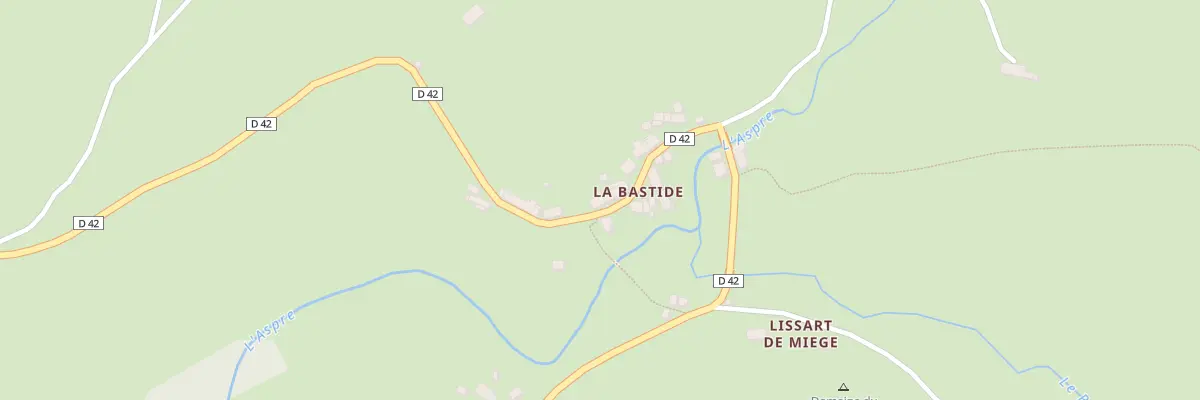 Plan du 5043 Labastide au Fau
