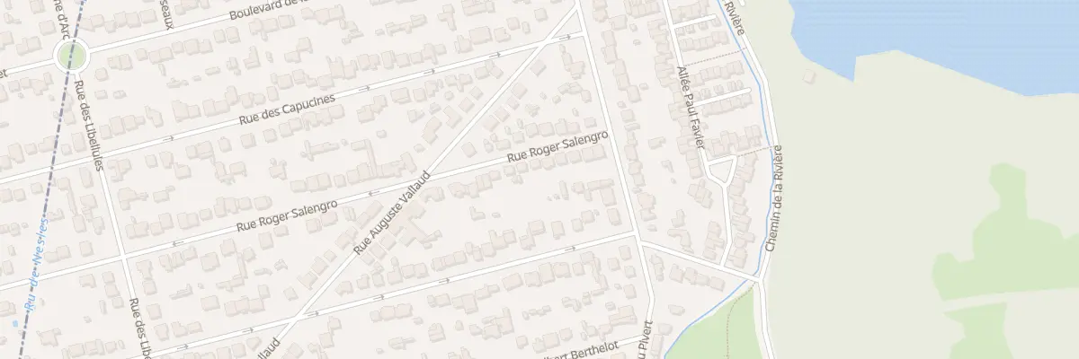 Plan du 11 Rue Roger Salengro à Champs-sur-Marne