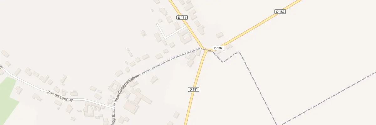 Plan du 56 Rue du Blanc Sabot à Oblinghem