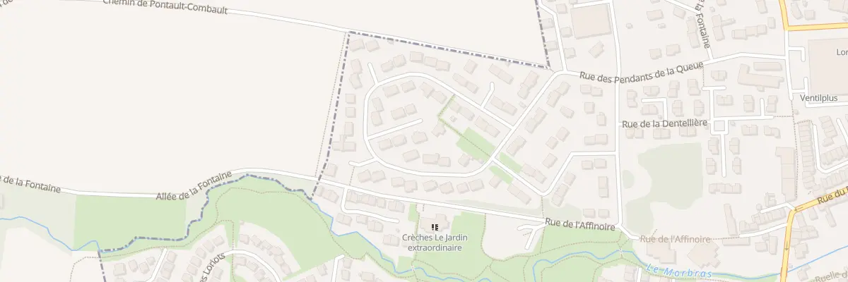 Plan du 39 Rue Marcel Paul à Pontault-Combault