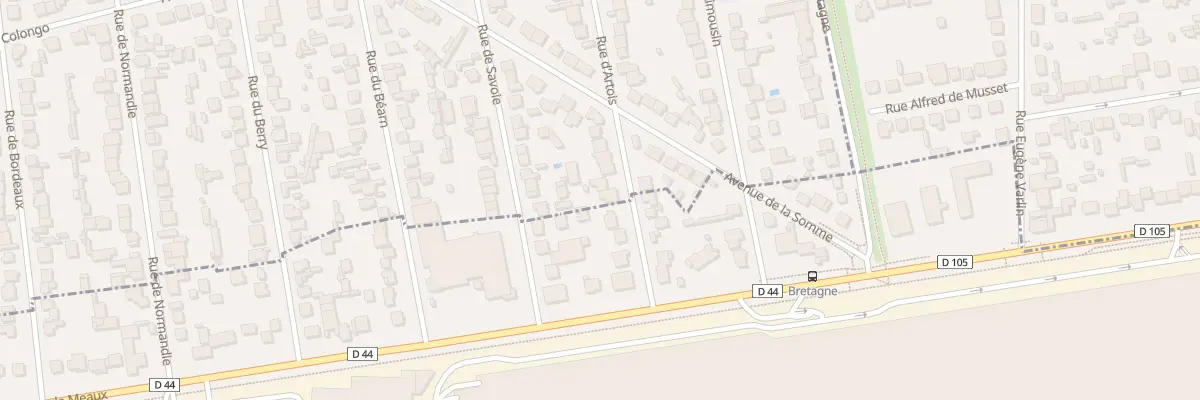 Plan du 176 Rue d’Artois à Tremblay-en-France