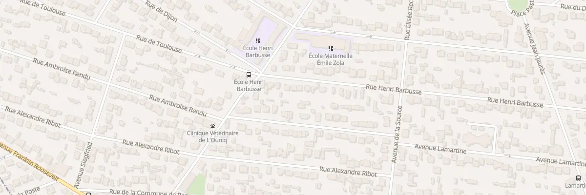 Plan du 69 Rue Henri Barbusse à Mitry-Mory