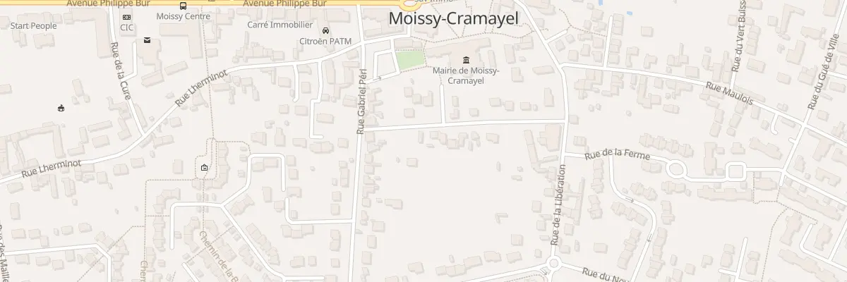 Plan du 155 Rue de la République à Moissy-Cramayel