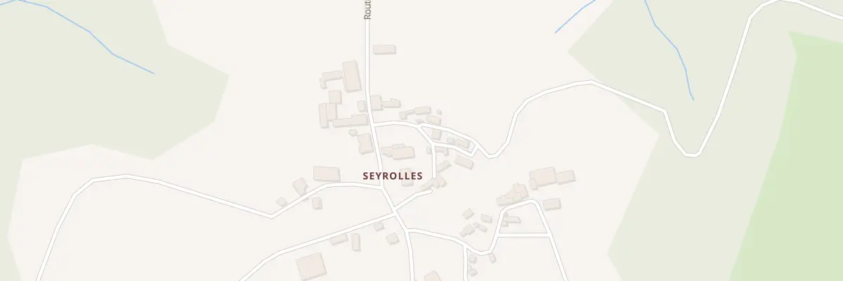 Plan du 5227 Seyrolles à Saint-Hippolyte