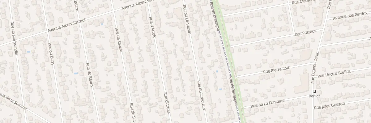 Plan du 114 Rue du Limousin à Tremblay-en-France