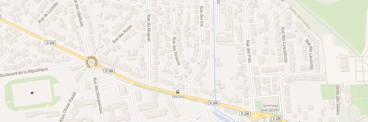 Plan du 6 Rue des Pinsons à Champs-sur-Marne
