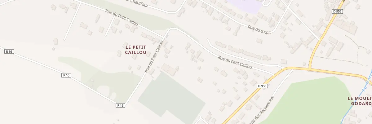 Plan du 19 Rue du Petit Caillou à Poilly-lez-Gien