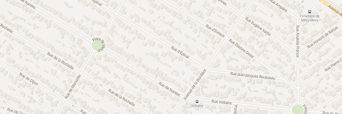 Plan du 17 Rue d’Epinal à Mitry-Mory