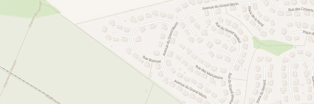 Plan du 2 Rue Bossuet à Lésigny