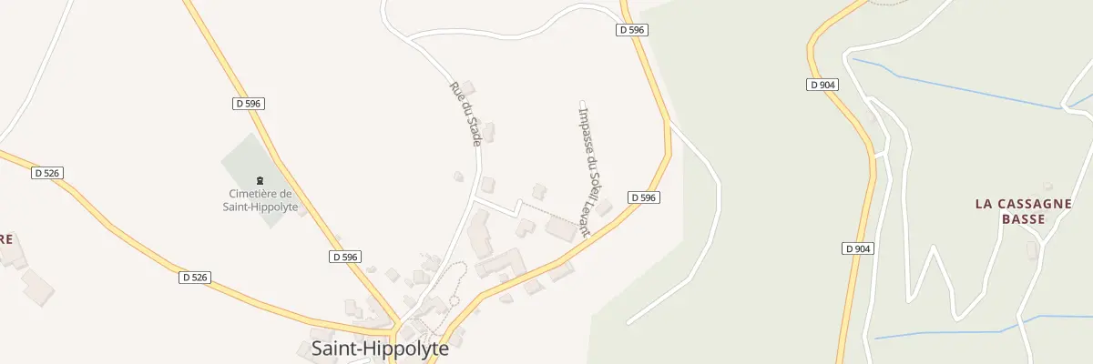 Plan du 5393 Saint Hippolyte à Saint-Hippolyte
