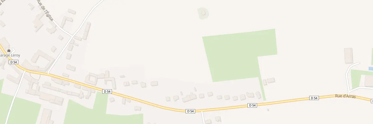 Plan du 43 Rue d’Arras à Hermaville