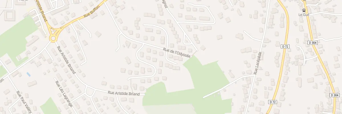 Plan du 24 Rue de l’Odyssee à Montluçon