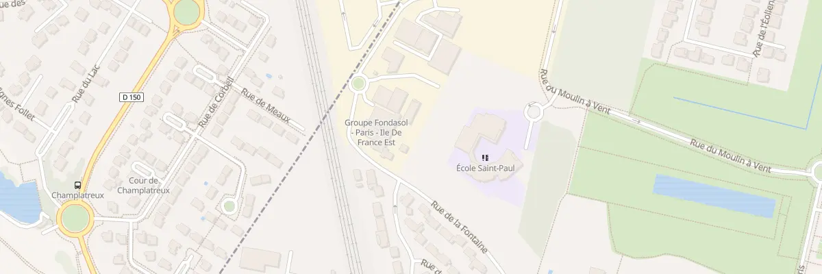 Plan du 42 Rue de la Fontaine à Cesson