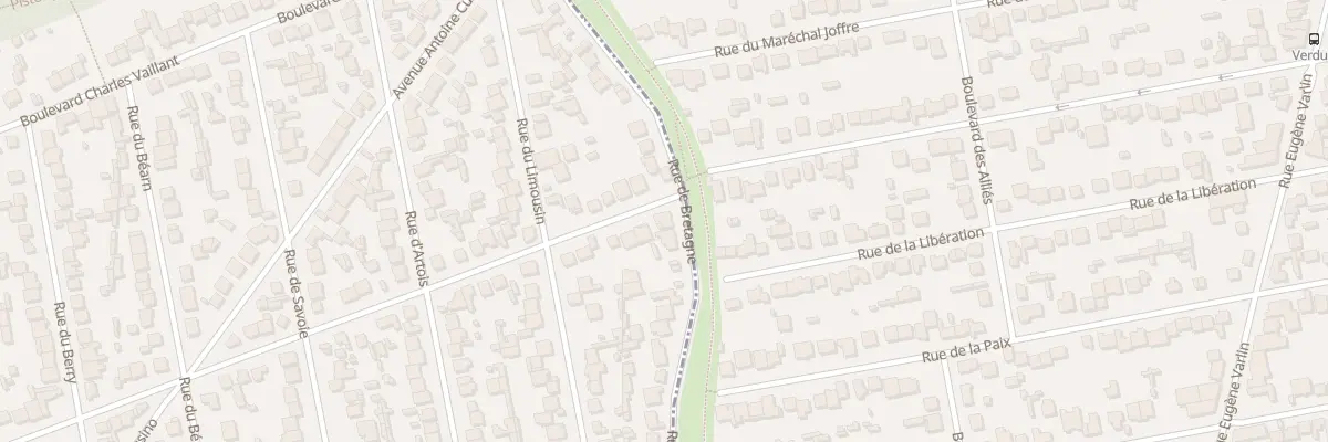 Plan du 26 Rue de Bretagne à Tremblay-en-France