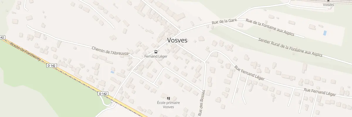 Plan du 695 Rue Fernand Léger à Dammarie-les-Lys