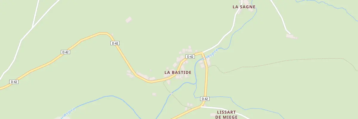 Plan du 5047 Labastide au Fau