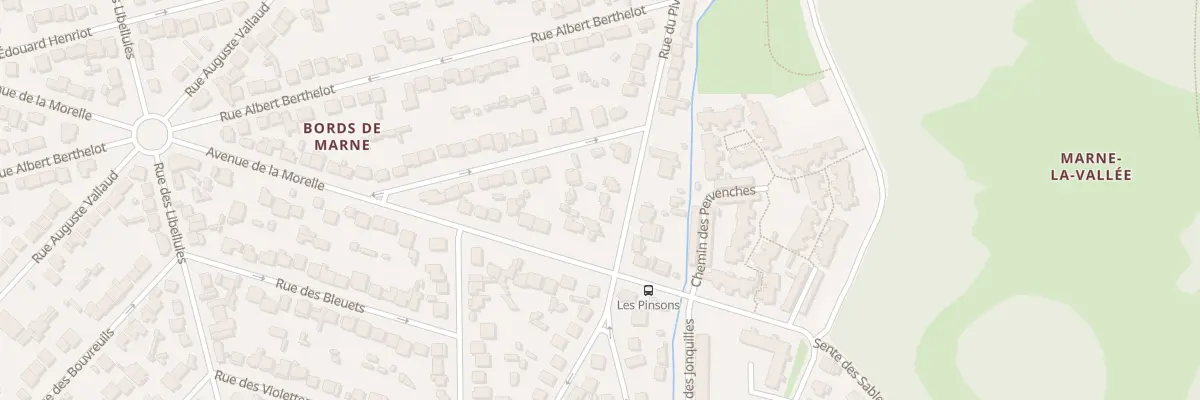 Plan du 54 Rue du Pivert à Champs-sur-Marne