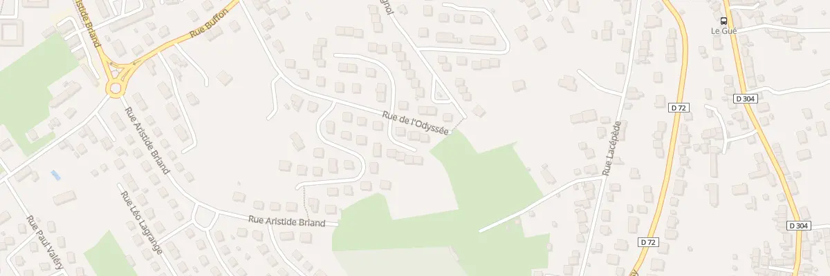 Plan du 26 Rue de l’Odyssee à Montluçon