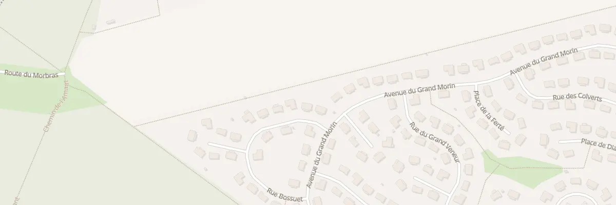 Plan du 23 Rue Bossuet à Lésigny