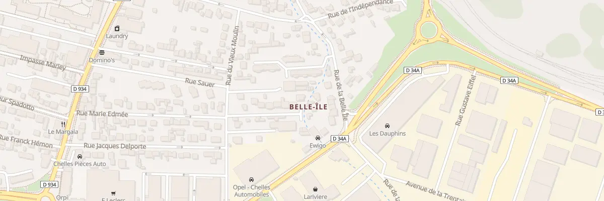 Plan du 15 Rue des Roches à Chelles