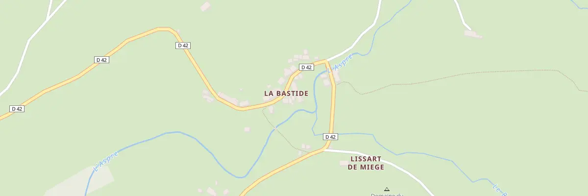 Plan du 5058 Labastide au Fau