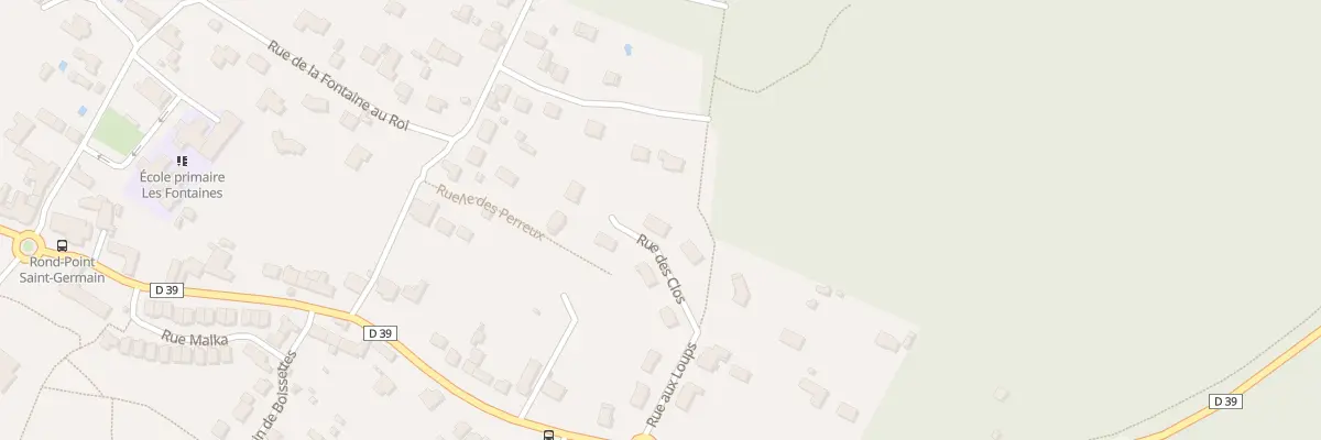 Plan du 4 Rue des Clos à Boissise-la-Bertrand