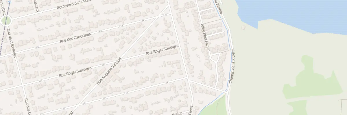 Plan du 3 Rue Roger Salengro à Champs-sur-Marne