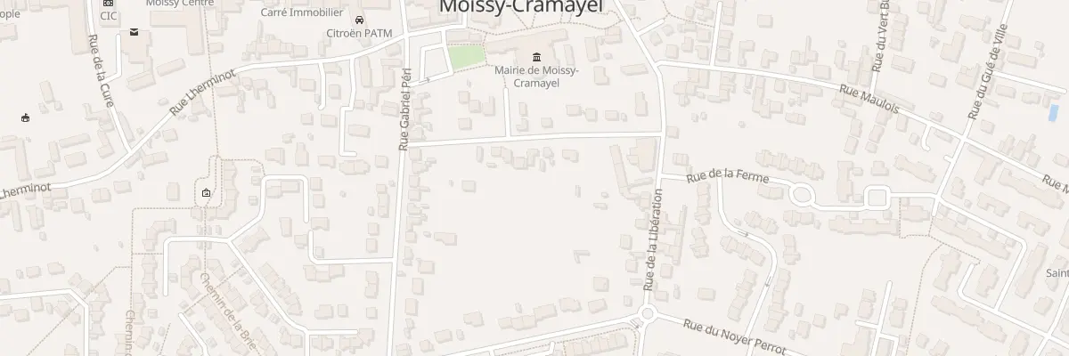 Plan du 109 Rue de la République à Moissy-Cramayel
