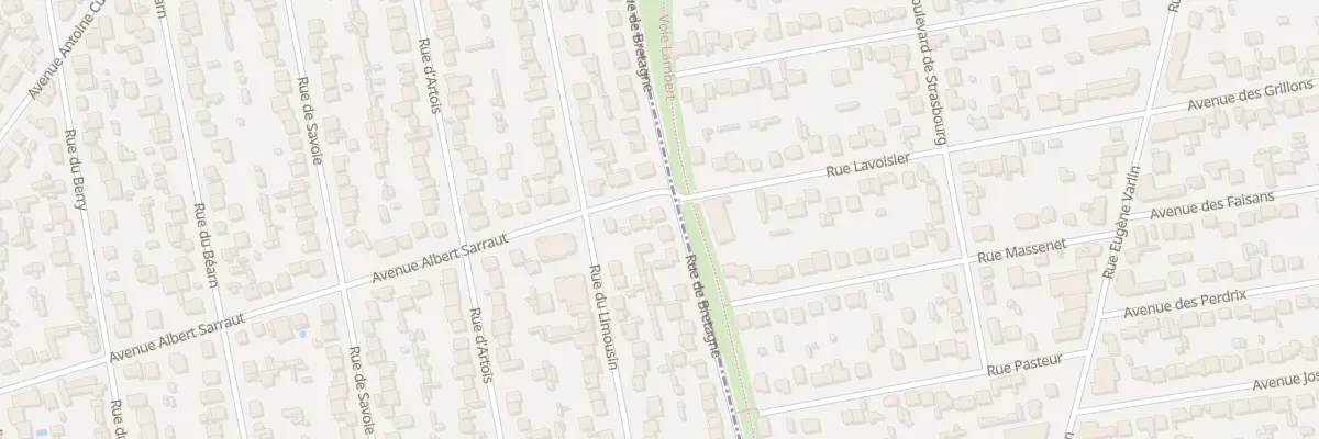 Plan du 68 Rue de Bretagne à Tremblay-en-France
