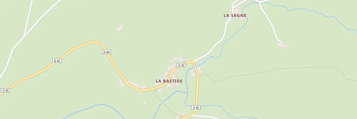 Plan du 5050 Labastide au Fau
