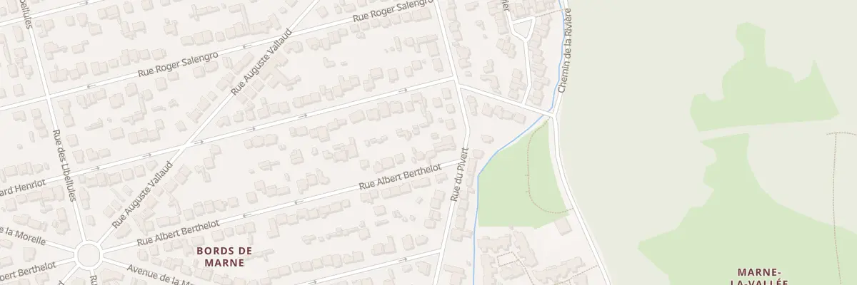 Plan du 4 Rue Albert Berthelot à Champs-sur-Marne