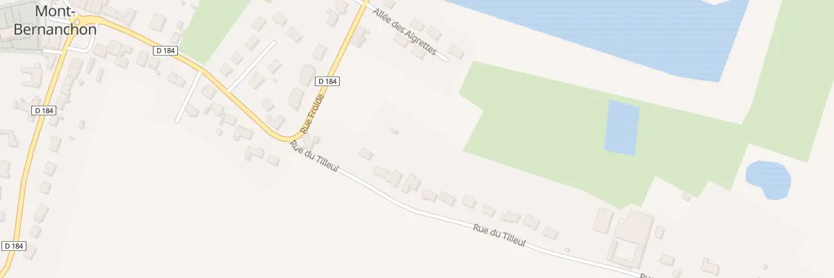 Plan du 103 Rue du Tilleul à Mont-Bernanchon