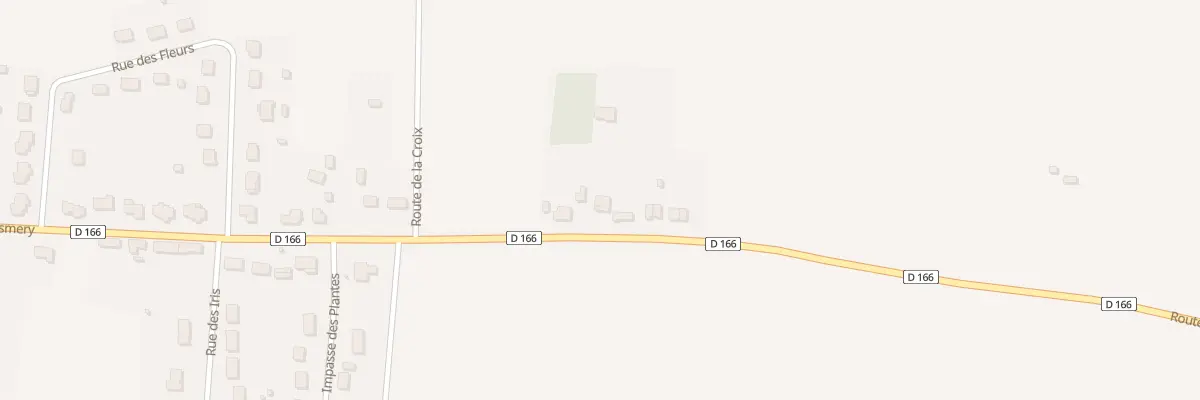 Plan du 45B Rte d’Osmery à Vornay